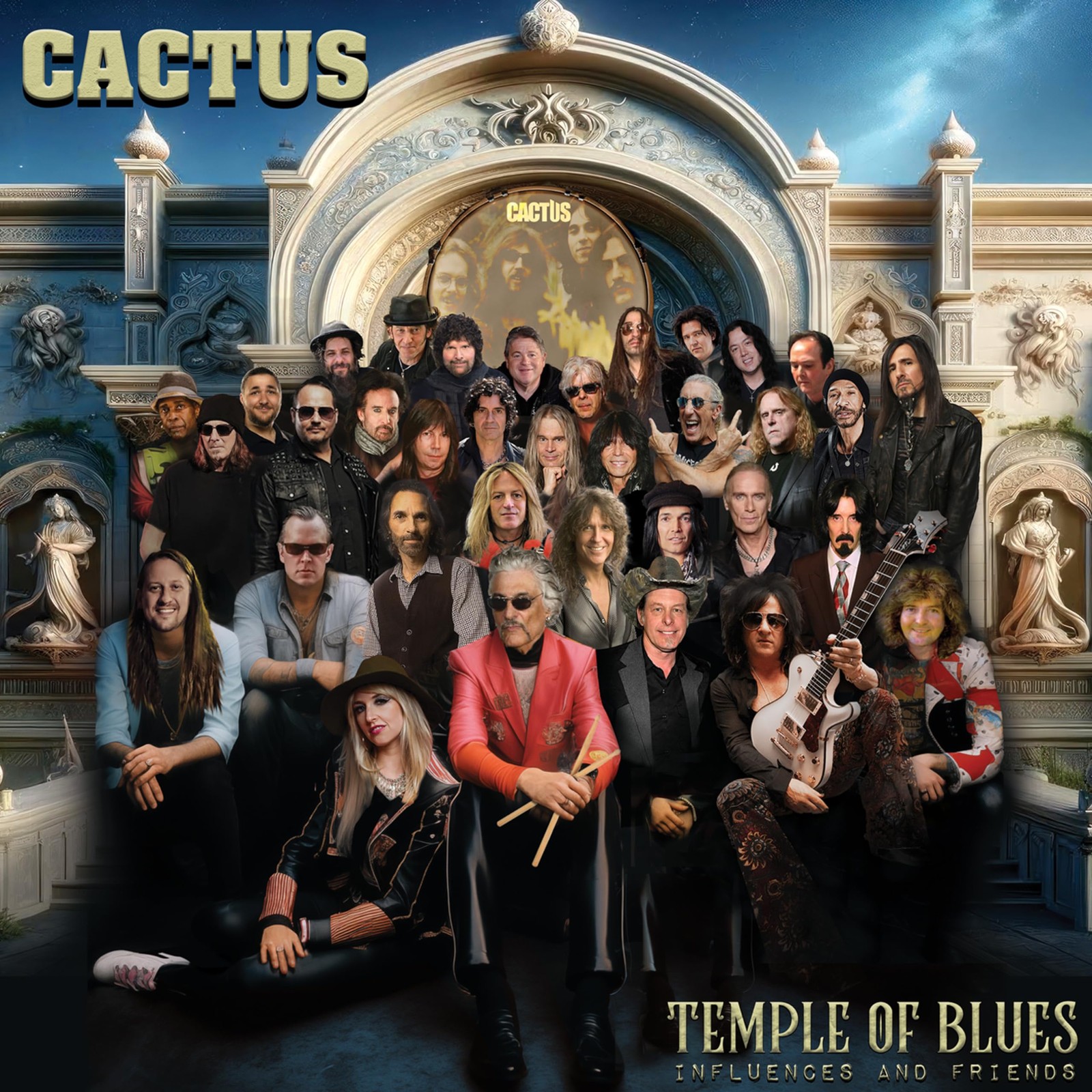 Cactus Temple of Blues Double LP Vinyl NEW