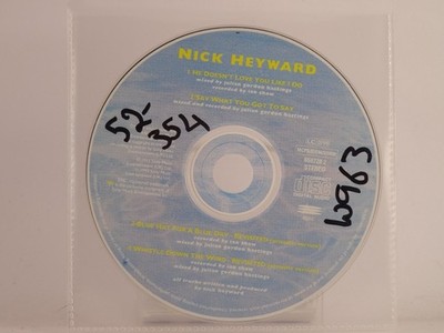 NICK HEYWARD HE DOESN'T LOVE YOU LIKE I DO (X11) 4 Track CD Single including Pla
