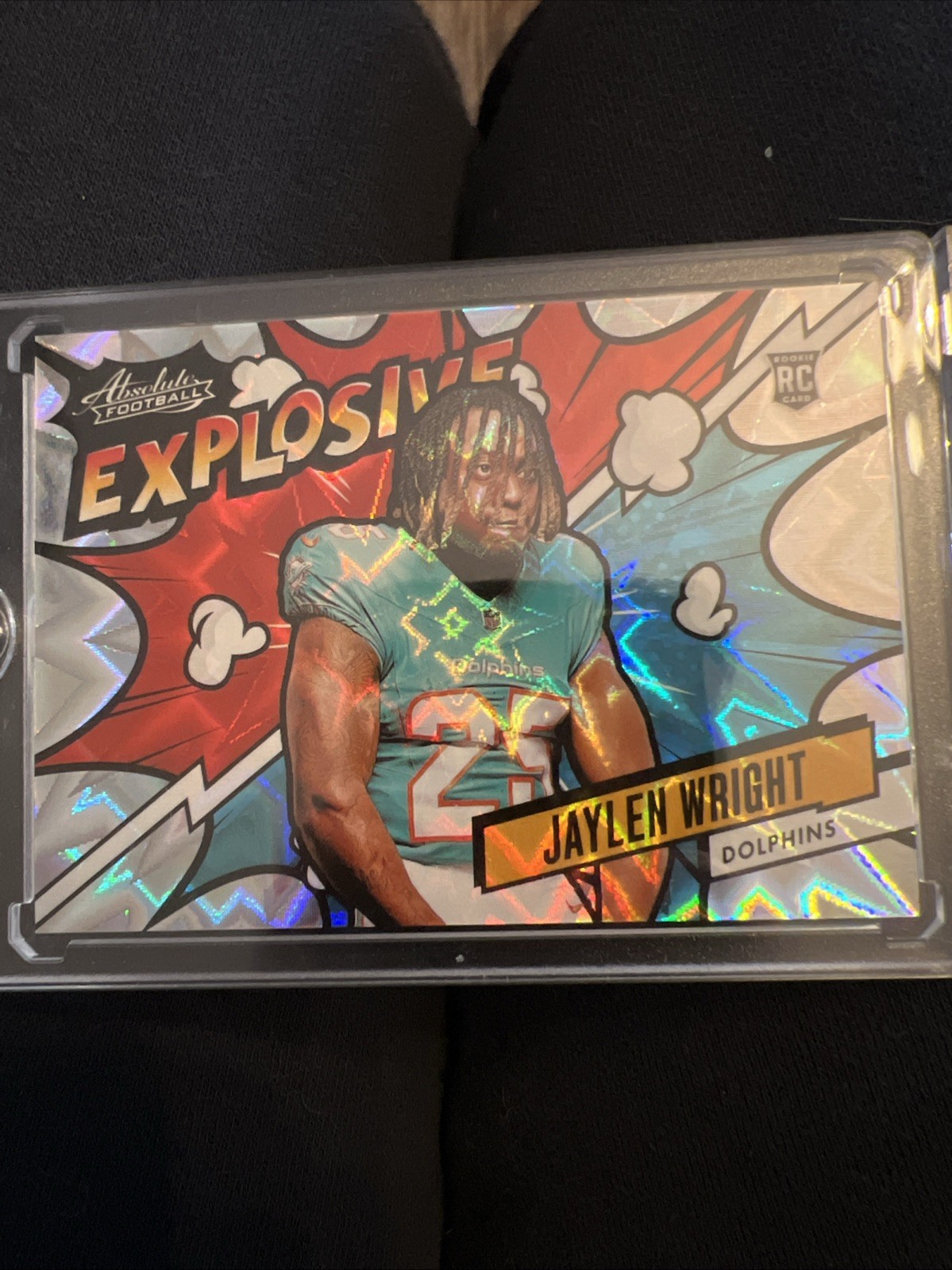 2024 Panini Absolute - Explosive Jaylen Wright #EX-JWT (RC)