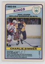 1984-85 O-Pee-Chee Charlie Simmer #358 1pt9