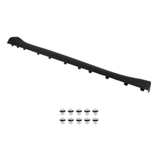 Right Side Body Panel Extension For Tesla Model Y 2020-2023 1497744-00-B Black