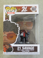 Funko Pop! Rocks 21 Savage #322 Vinyl Figure In Box