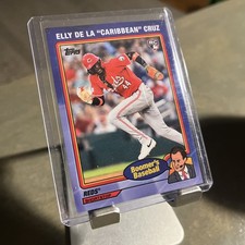 2024 Topps x Chris Berman ELLY DE LA CRUZ Nickname SP RC #18 Boomer's Baseball