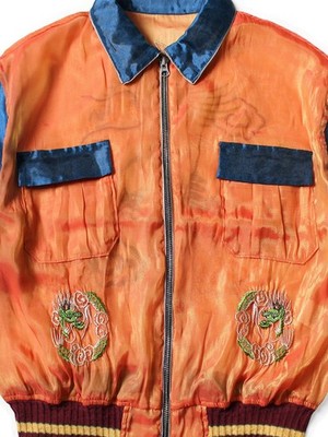 KAPITAL Sheer Pearl Mosquito Guard 2TONE Vietnam Jacket K2504LJ183