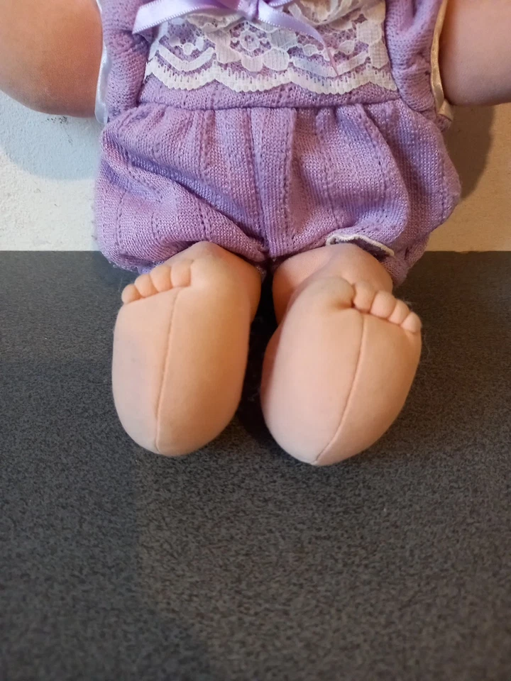 POUPEE Doll CABBAGE PATCH KIDS / PATOUF - MATTEL 1988 - 33 Cm  - Photo 2/4