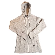Under Armour Jacket Womens Small Wintersweet 2.0 Full Zip Hoodie Gray