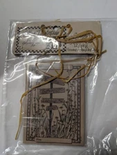 Saltbox Illustrations Vintage Gift Tags 1995