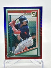 2025 Panini Donruss - Rated Prospects Franklin Arias #175 Red & Blue