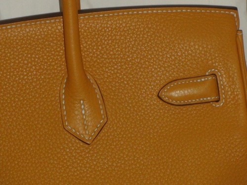 Hermès Birkin 35 Moutarde Yellow  Togo Leather PHW NEW - Picture 13 of 18