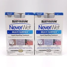 Lot Of 2 Rust-Oleum 18 oz NeverWet Multi Surface Liquid Repellant Waterproof