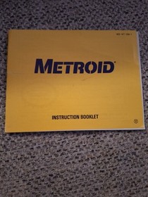 Metroid (Nintendo NES) Yellow Classic Series  Authentic Not Tested