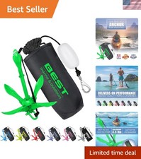 3.5lb Kayak Anchor System Kit - Green