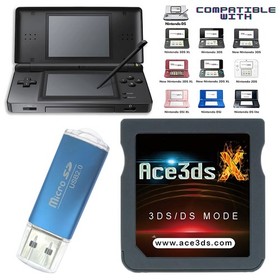 ACE3DS X SDHC For 3DS /2DS/DSi/DS Lite/DS to play NDS games Revolution Cartridge