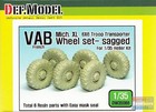DEFDW35068 1:35 DEF Model French VAB 6x6 Troop Transporter Michelin XL Sagged