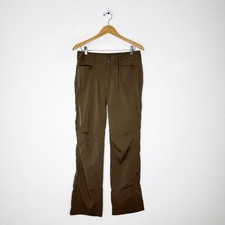 prAna Halle Pants Women  s 8 Brown Hiking Outdoor Stretch