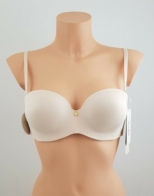 Triumph Body Make-up Essentials WDP Schalen-BH Haut Beige 00NZ/NZ trägerlos NEU 