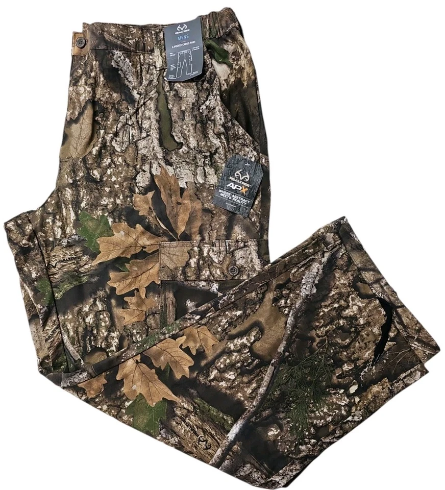 Realtree APX Men 6 Pocket Cargo Hunting Pants Size 2XL (44-46) NWT - Image 3 of 4
