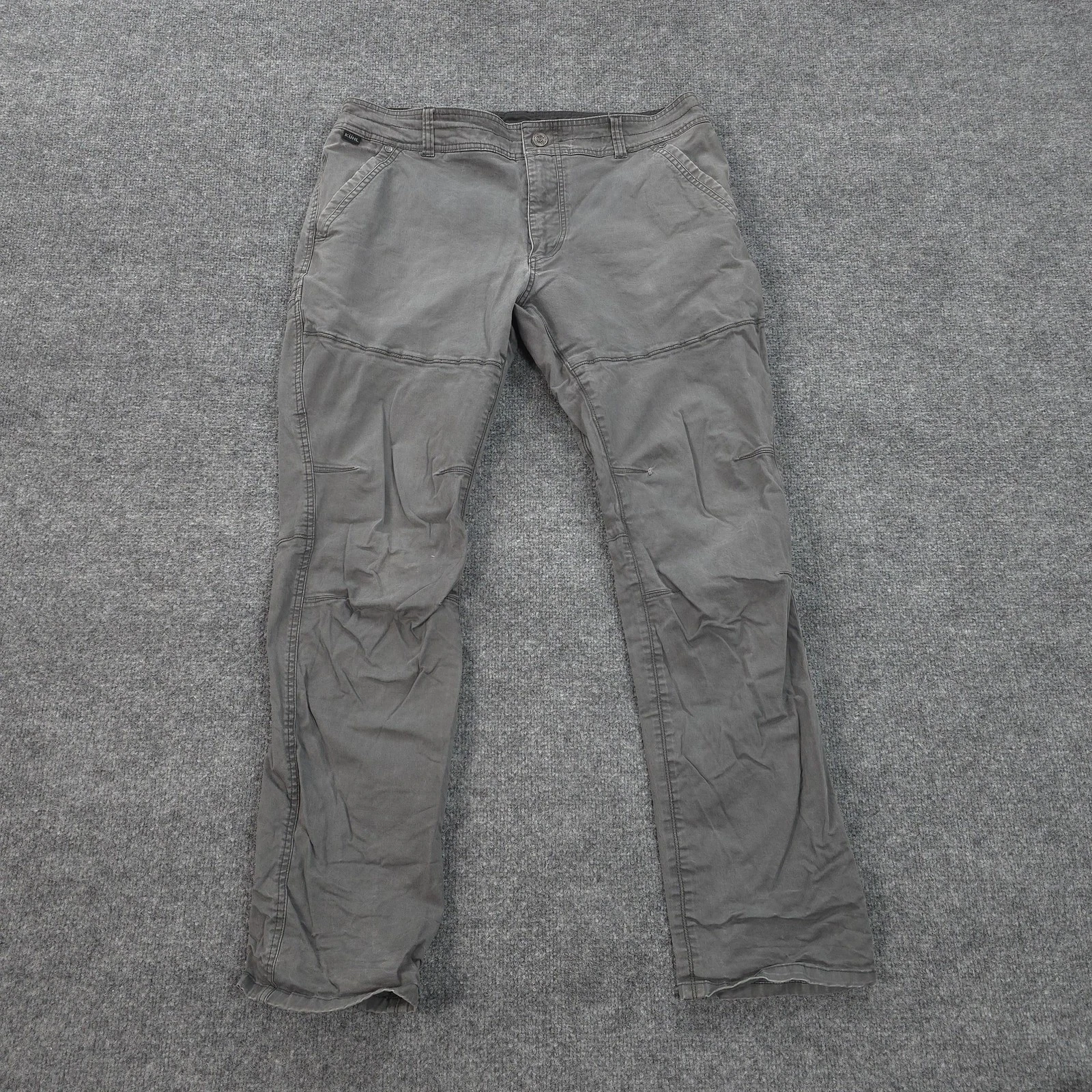 Kuhl Pants Mens 36x31 Gray Free Generatr Stretch Canvas Hiking Workwear Travel