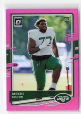 MEKHI BECTON #120 RC 2020 PANINI DONRUSS OPTIC JETS PINK ROOKIE