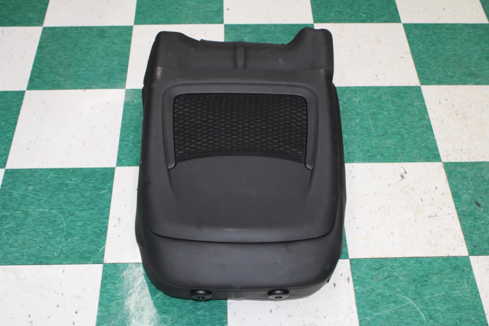 ⚠️WORN⚠️ 14-20 Ghibli Black Nero Driver LH LF Front Upper Backrest Seat Cushion