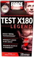Force Factor Test X180 Legend Testosterone Booster Capsules 120 Count EXP 03/29