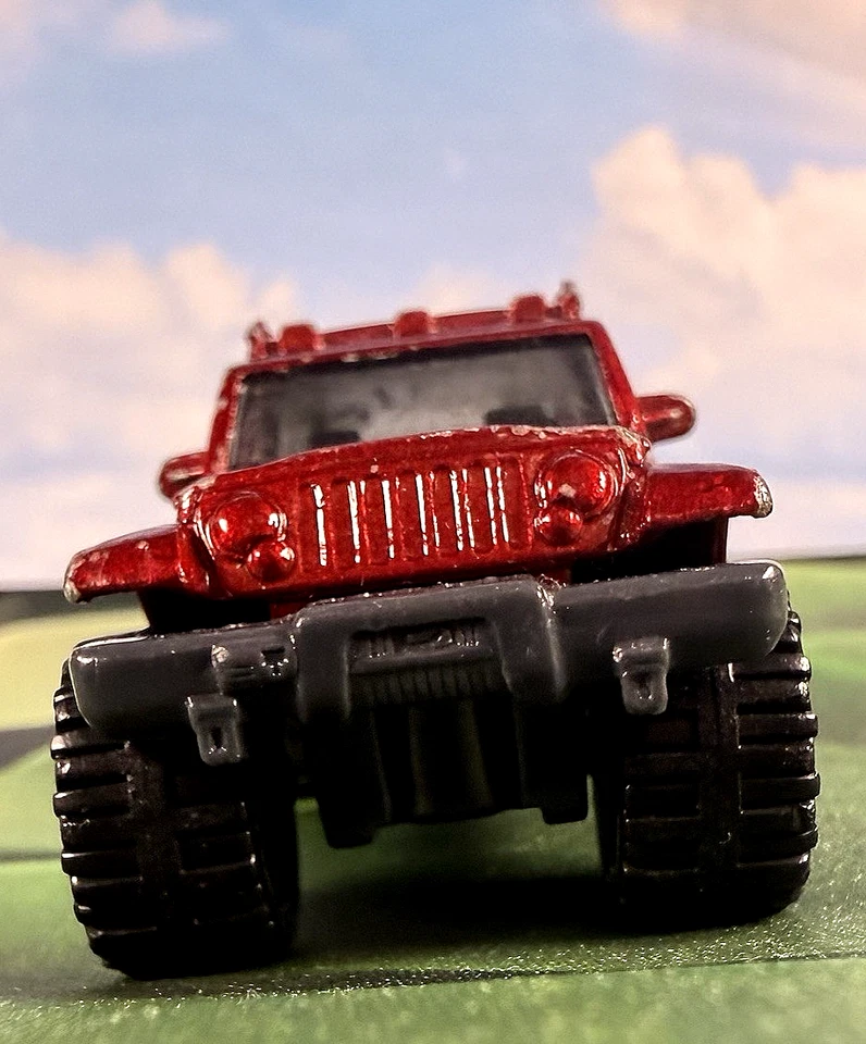 Match Box Jeep Rescue Concept Toy Truck Mattel Dinosaur San Diego, Off Road Mudd - Image 3 of 4