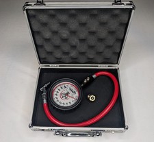 Longacre Magnum Air Pressure Tire Gauge 0-60 Psi 52-52000 Wcase 4
