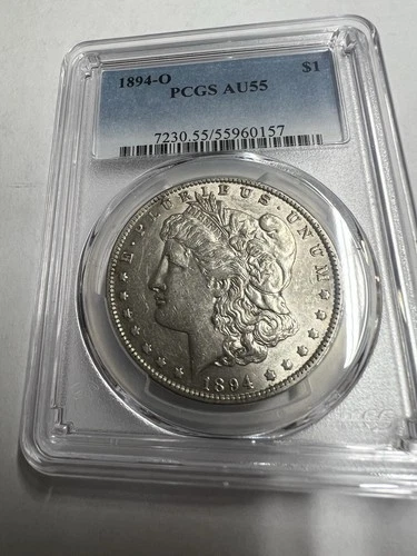 1894 O Morgan Dollar. PCGS AU55