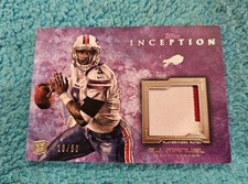 2013 Topps Inception Patch Rookie E.J. Manuel Buffalo Bills 18/50