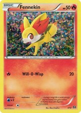 SEALED FENNEKIN 3/12 ENGLISH HOLO CARD McDONALDS 2014 PROMO POKEMON TCG