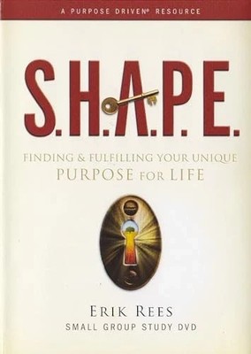 SHAPE Finding and Fulfilling Your Unique Purpose Of Life (DVD) Disc Only