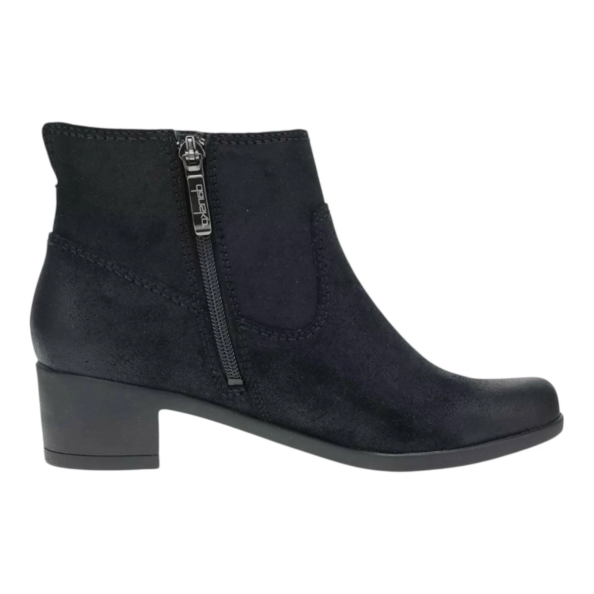 Dansko Carmella Ankle Booties Black Suede Arch Support Boot Sz 37, 38, 42 NEW