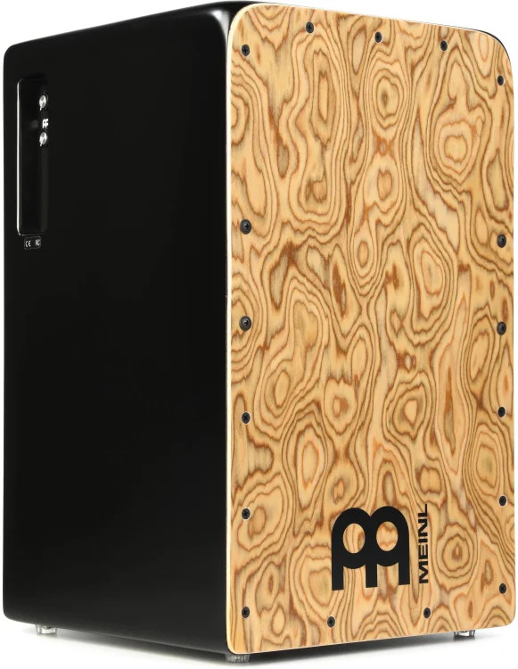 Meinl Percussion Woodcraft Professional Series Pickup Cajon - Makah Burl 40190₽
