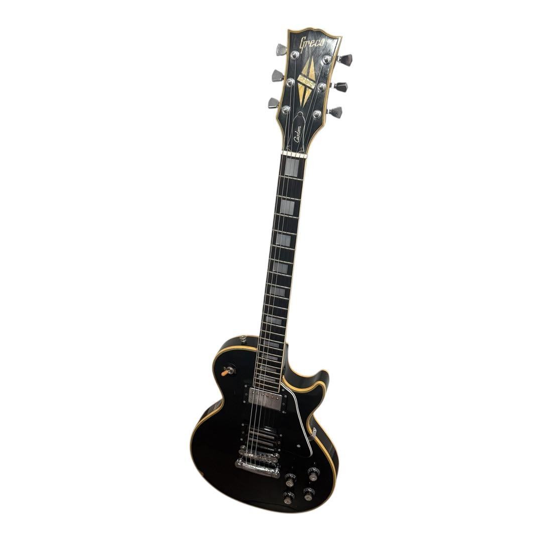 Electric Guitar Greco Les Paul Custom 1976 Vintage Black Made in