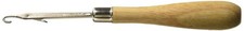 Susan Bates Straight Latch Hook with Wood Handle, 6.25-Inch Handle