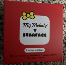 HK My Melody STARFACE Limited Edition 32 Hydro-Stars  Compact Travel Case NIB