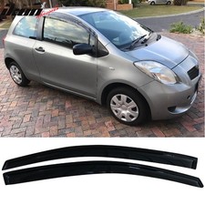 Fits 07-11 Toyota Yaris Xp90 Hatchback Acrylic Window Visors 2pc Set