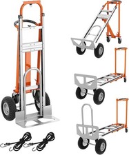 3in1 Schwerlast Sackkarre Robuste Transportkarre klappbar Aluminiumlegierung