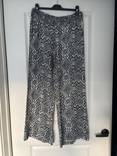 Billabong Women's Wide-Reflow Rise Printed Cotton Pants XL