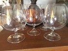 5 RIEDEL Germany CRYSTAL  VINUM 6" BRANDY Glass Snifters SIGNED — photo 5