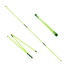 2 Pack 48 Inch Golf Alignment Sticks Swing Training Aid Equipment Practice Rods
