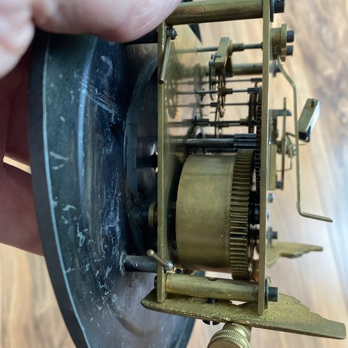 Antique Clock Movement For Parts Repair Sold As Is - Picture 8 of 15