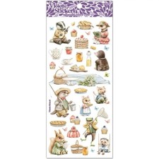 Violette Stickers - Animals - 2 Animal Picnic Sticker Sheets - Stationery Crafts
