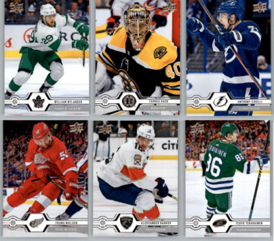 2019-20 Upper Deck Series 1 Hockey - Base Set Cards - Choose From Card #'s 1-200
