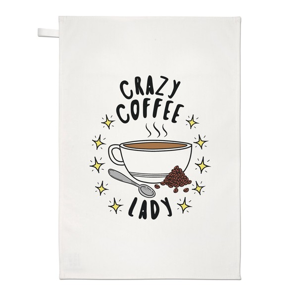 VerrüCkte Kaffee Damen Stars Geschirrtuch SpüLlappen Mutter Tag Freundin Addict-image