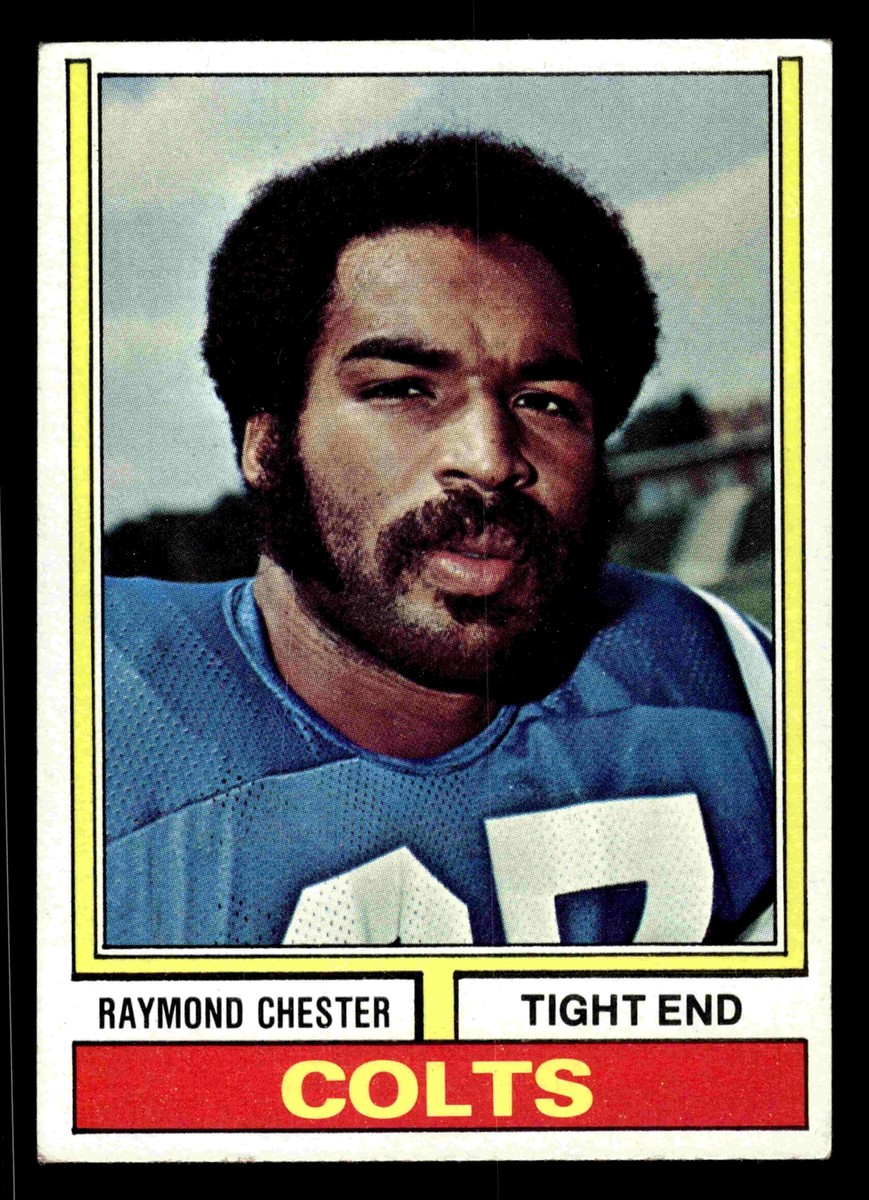 1974 Topps Raymond Chester #456 - Baltimore Colts | eBay
