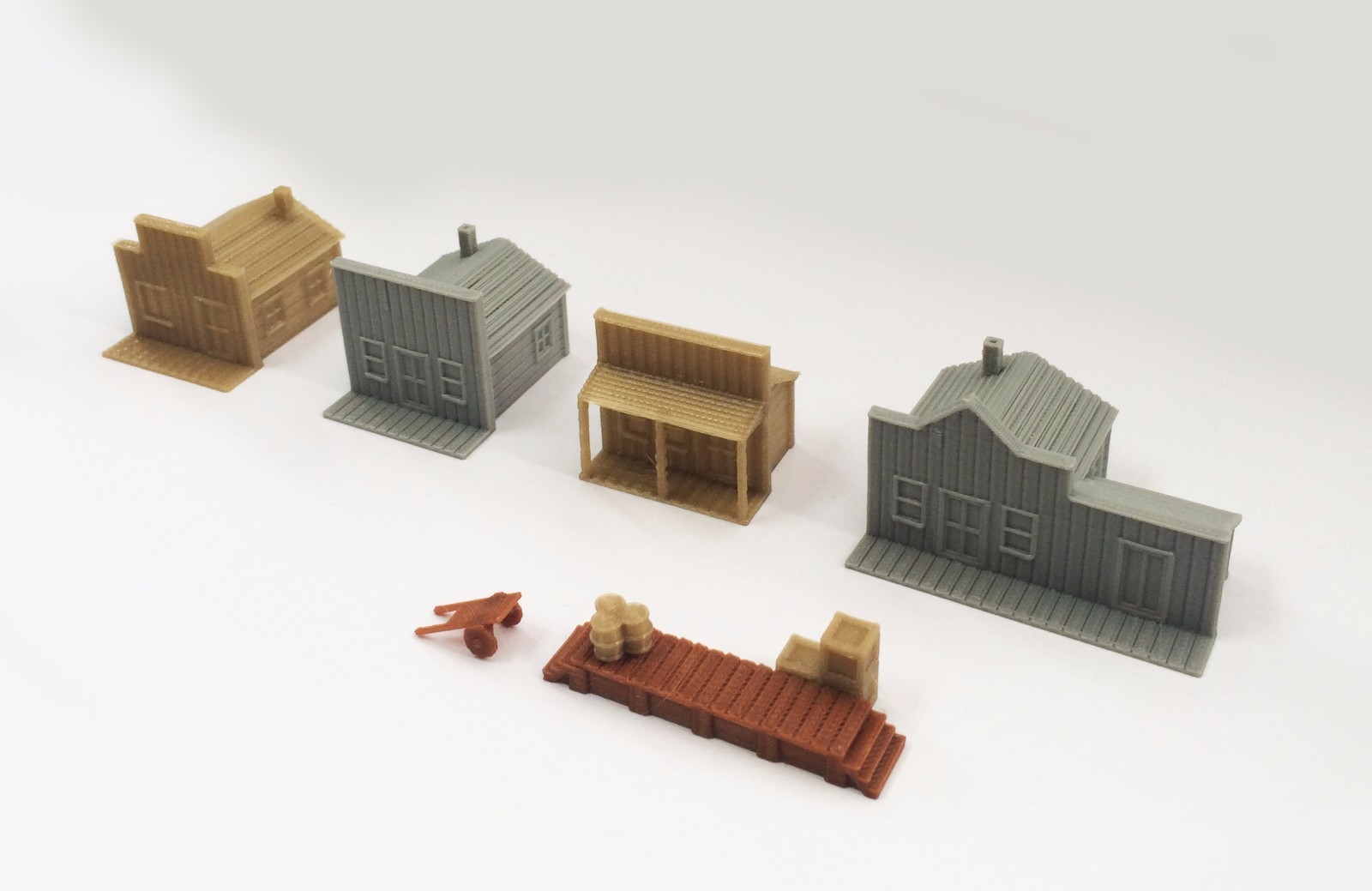 Windmühlenhaus Für Modelleisenbahn – 1:220 Z Spur, Manuell Drehbar, Aus Kunstharz
