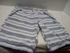 U.S. Polo Assn Boys Shorts Size XL 7 Blue White Striped