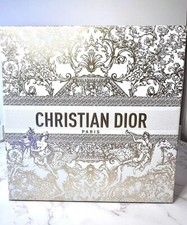DIOR 2023 Holiday Limited Edition Empty Gift Box  Tissue  Card 8.5  x 8.5  x 4