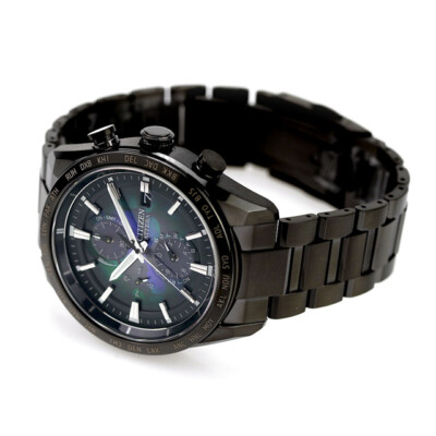 CITIZEN ATESSA AT8286-65E LAYERS of TIME Limited Titanium Radio